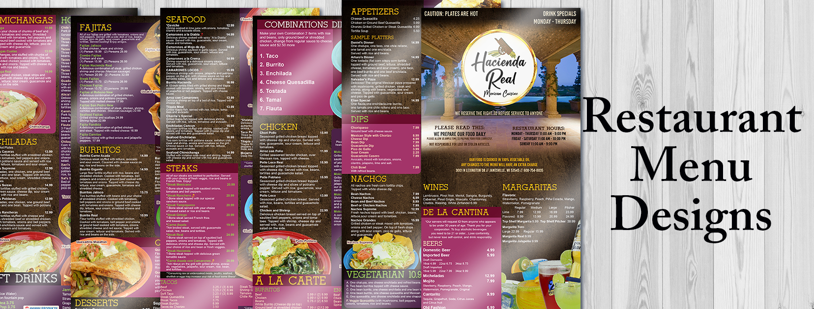 Restaurant Menus